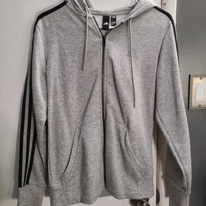 Zip up adidas sweater